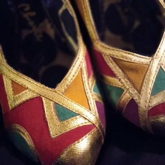 Rare Irregular Choice Platform Heels (7) - Picture 3 of 5
